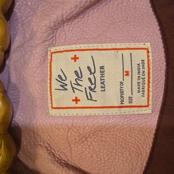 NWT We The Free leather jacket - Picture 5 of 8